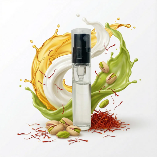 Saffron Pistachio Yogurt Twist